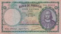 p153b from Portugal: 20 Escudos from 1959