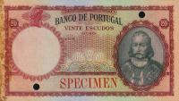 Gallery image for Portugal p153ct: 20 Escudos