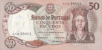 Gallery image for Portugal p168: 50 Escudos from 1964