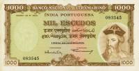 Gallery image for Portuguese India p46a: 1000 Escudos