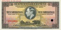 Gallery image for Bermuda p13A: 10 Shillings