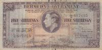 Gallery image for Bermuda p14: 5 Shillings