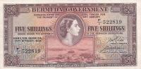 Gallery image for Bermuda p18a: 5 Shillings