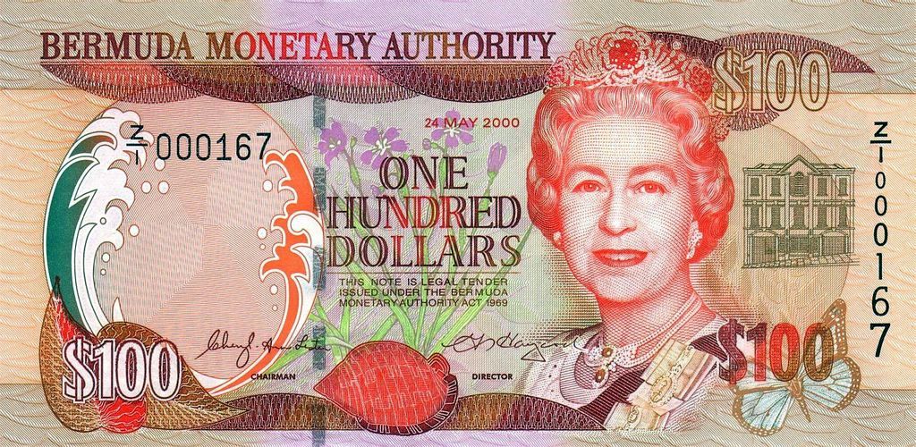 bermuda dollars 2000 realbanknotes
