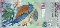 p57c from Bermuda: 2 Dollars from 2009
