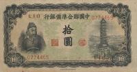 Gallery image for China, Puppet Banks of pJ76a: 10 Yuan