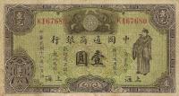 Gallery image for China p11a: 1 Dollar