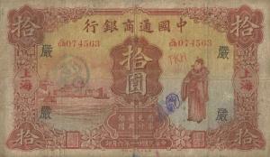Gallery image for China p15: 10 Dollars