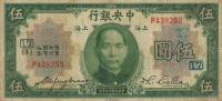 Gallery image for China p200d: 5 Dollars