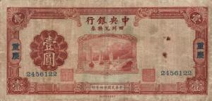 Gallery image for China p206: 1 Yuan
