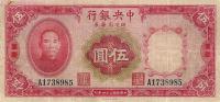 Gallery image for China p207: 5 Yuan