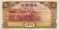 p71A from China: 1 Yuan from 1934