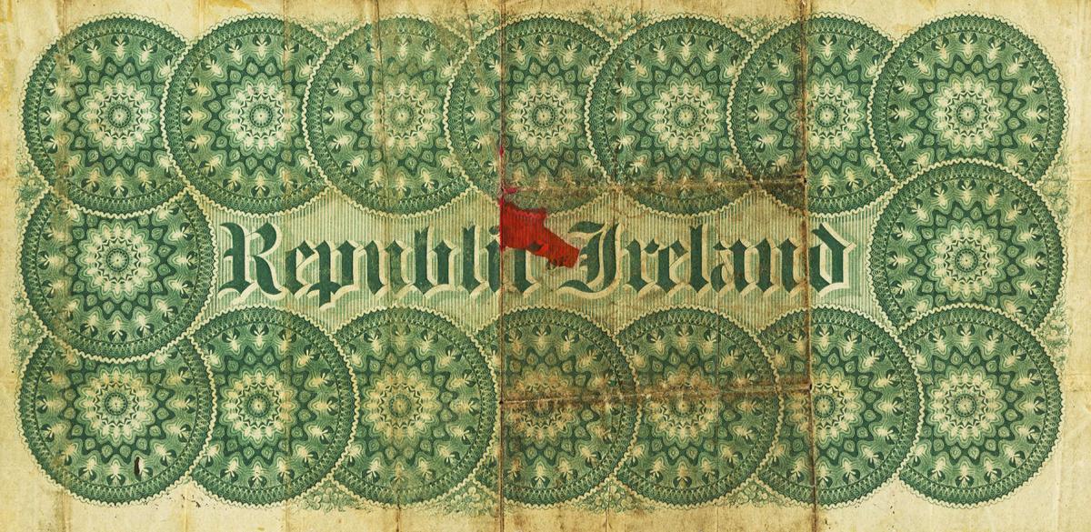 Back of Ireland, Republic of pS102a: 10 Dollars from 1866