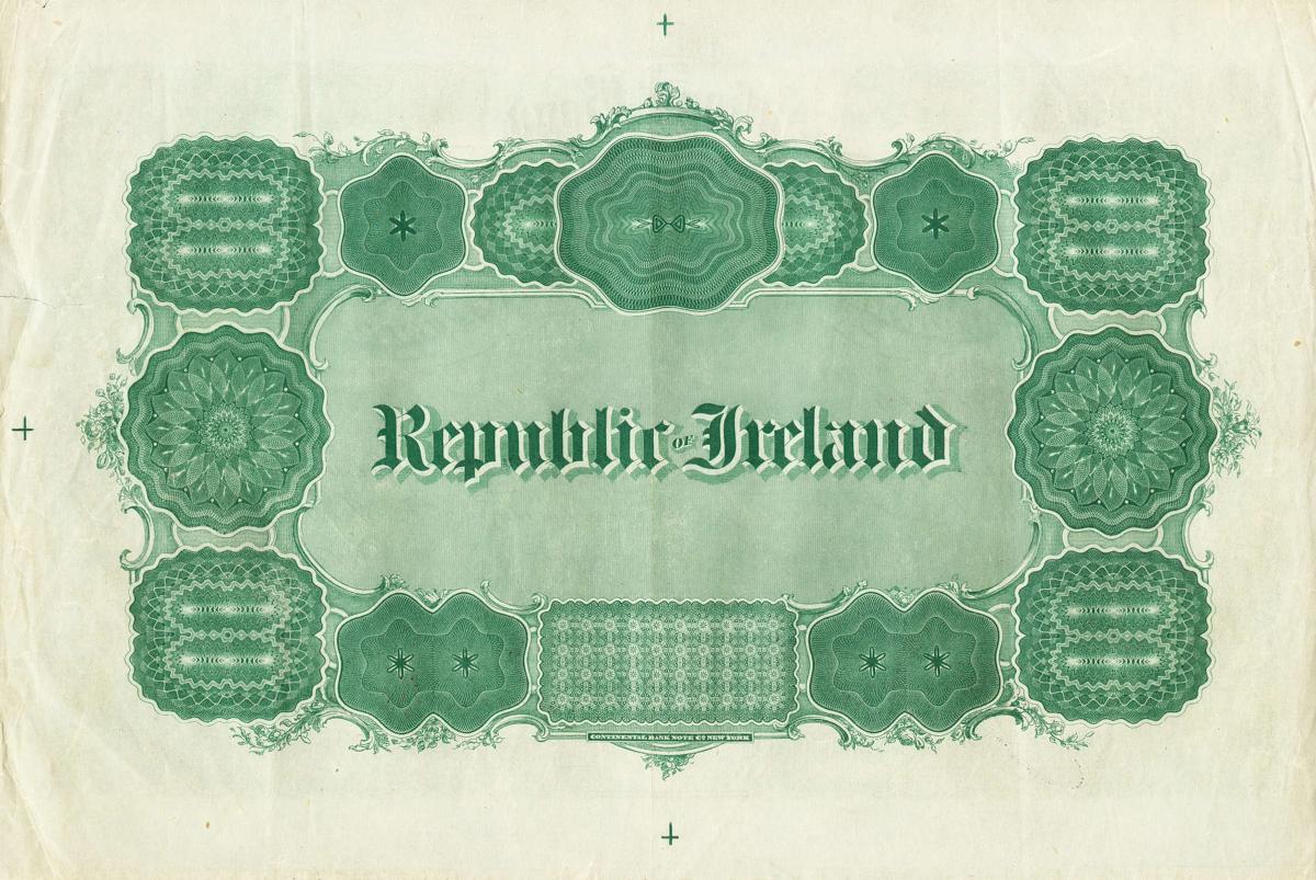 Back of Ireland, Republic of pS106r: 500 Dollars from 1866