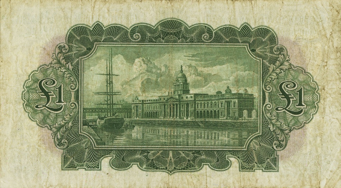 Back of Ireland, Republic of p14a: 1 Pound from 1929
