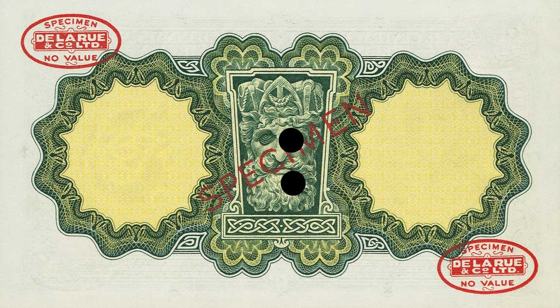 Back of Ireland, Republic of p57s: 1 Pound from 1945