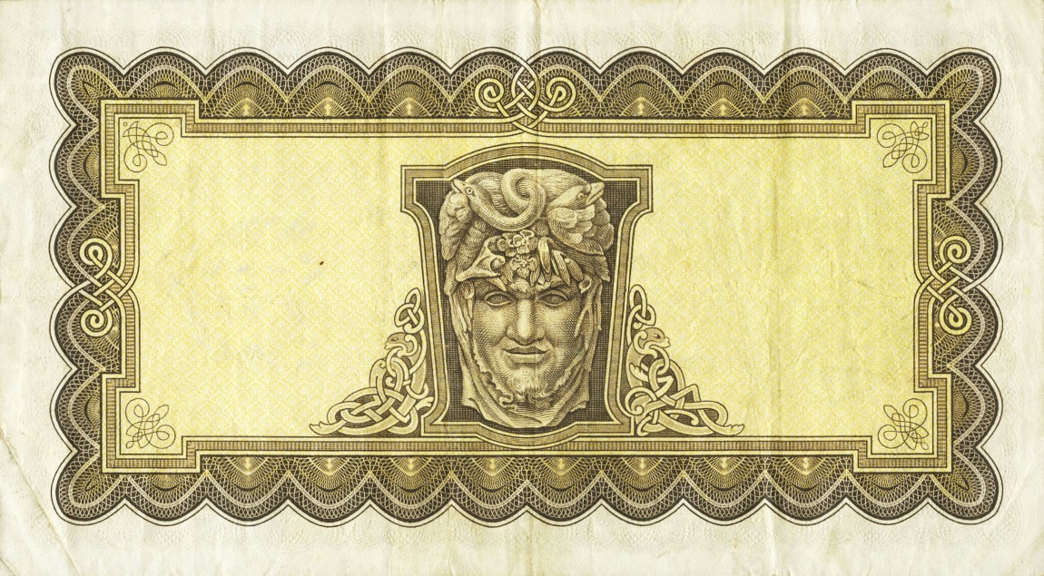 Back of Ireland, Republic of p65a: 5 Pounds from 1961