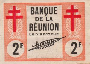 Gallery image for Reunion p35: 2 Francs