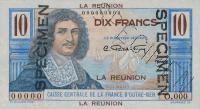 Gallery image for Reunion p42s: 10 Francs