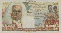 Gallery image for Reunion p45a: 100 Francs