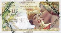 Gallery image for Reunion p47s: 1000 Francs