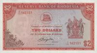 Gallery image for Rhodesia p35c: 2 Dollars from 1977