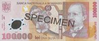 Gallery image for Romania p114s: 100000 Lei