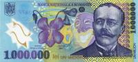 Gallery image for Romania p116a: 1000000 Lei from 2003