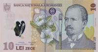 Gallery image for Romania p119i: 10 Lei from 2013