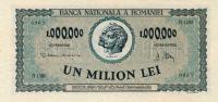 Gallery image for Romania p60a: 1000000 Lei
