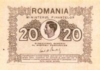 p76 from Romania: 20 Lei from 1945