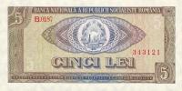 Gallery image for Romania p93a: 5 Lei from 1966