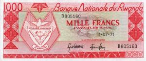 Gallery image for Rwanda p10b: 1000 Francs