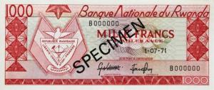 Gallery image for Rwanda p10s2: 1000 Francs