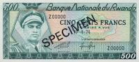 Gallery image for Rwanda p11s: 500 Francs