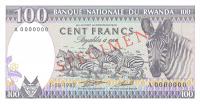 Gallery image for Rwanda p18s: 100 Francs
