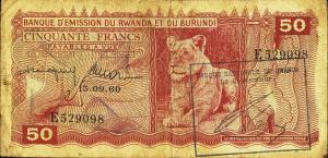 Gallery image for Rwanda p2: 50 Francs