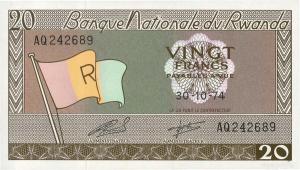 Gallery image for Rwanda p6d: 20 Francs