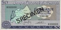 Gallery image for Rwanda p7s1: 50 Francs