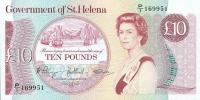 Gallery image for Saint Helena p8b: 10 Pounds from 1985