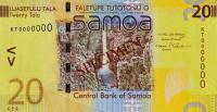 Gallery image for Samoa p40s: 20 Tala