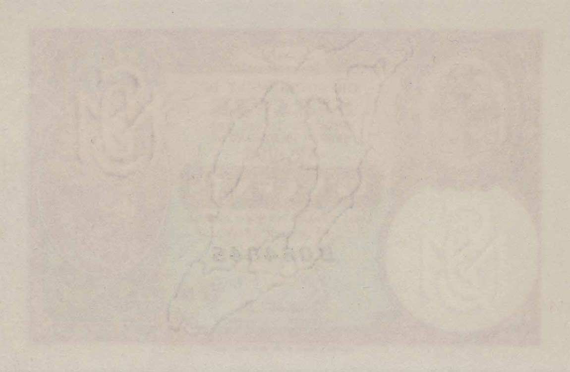 Back of Sarawak p25b: 10 Cents from 1940