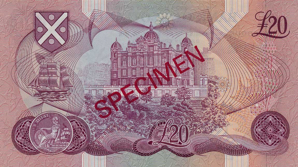Back of Scotland p114s: 20 Pounds from 1970