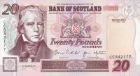 p121b from Scotland: 20 Pounds from 1996