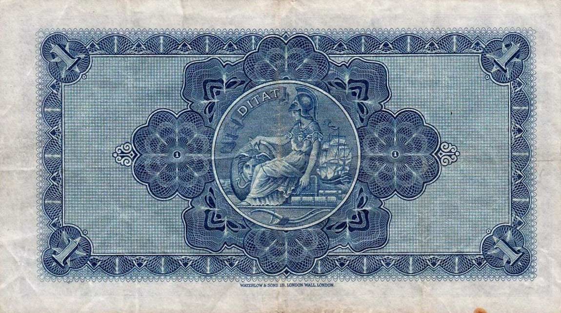Back of Scotland p156: 1 Pound from 1926