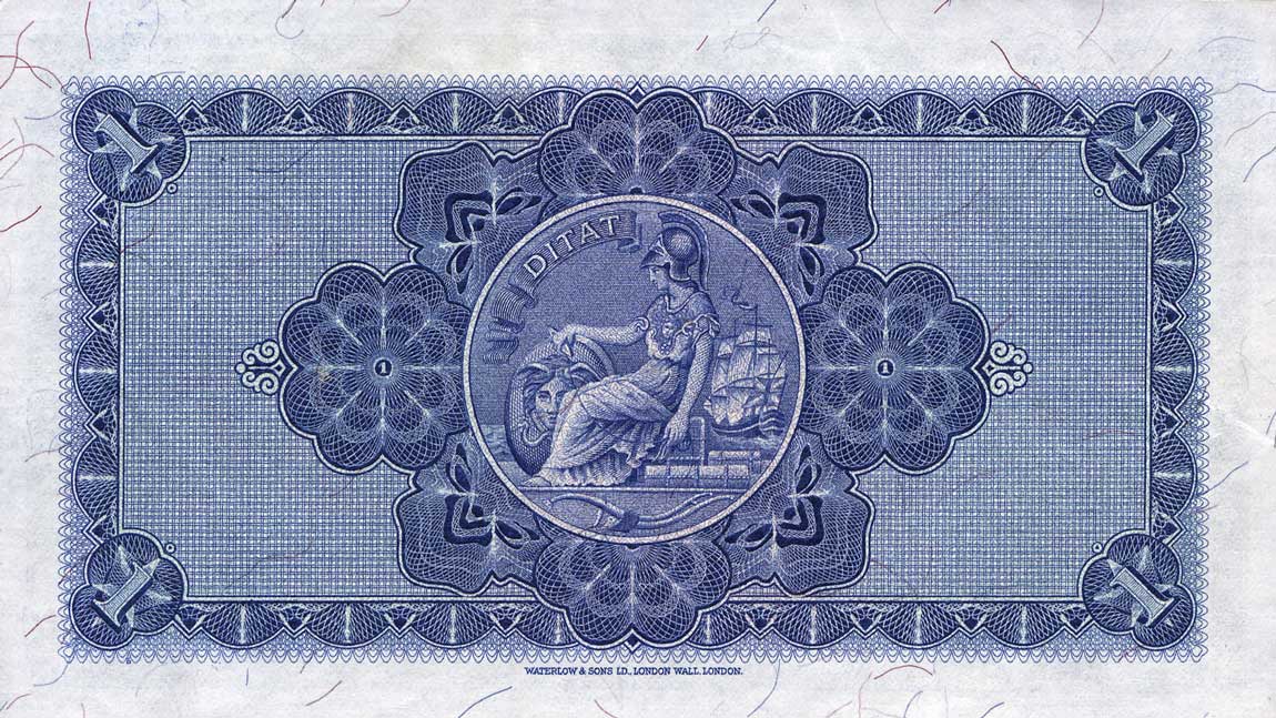Back of Scotland p157a: 1 Pound from 1935