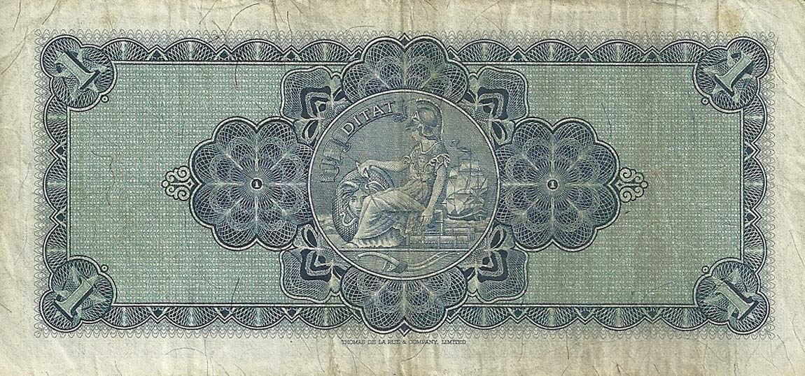 Back of Scotland p166a: 1 Pound from 1962