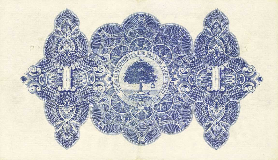 Back of Scotland p189c: 1 Pound from 1942