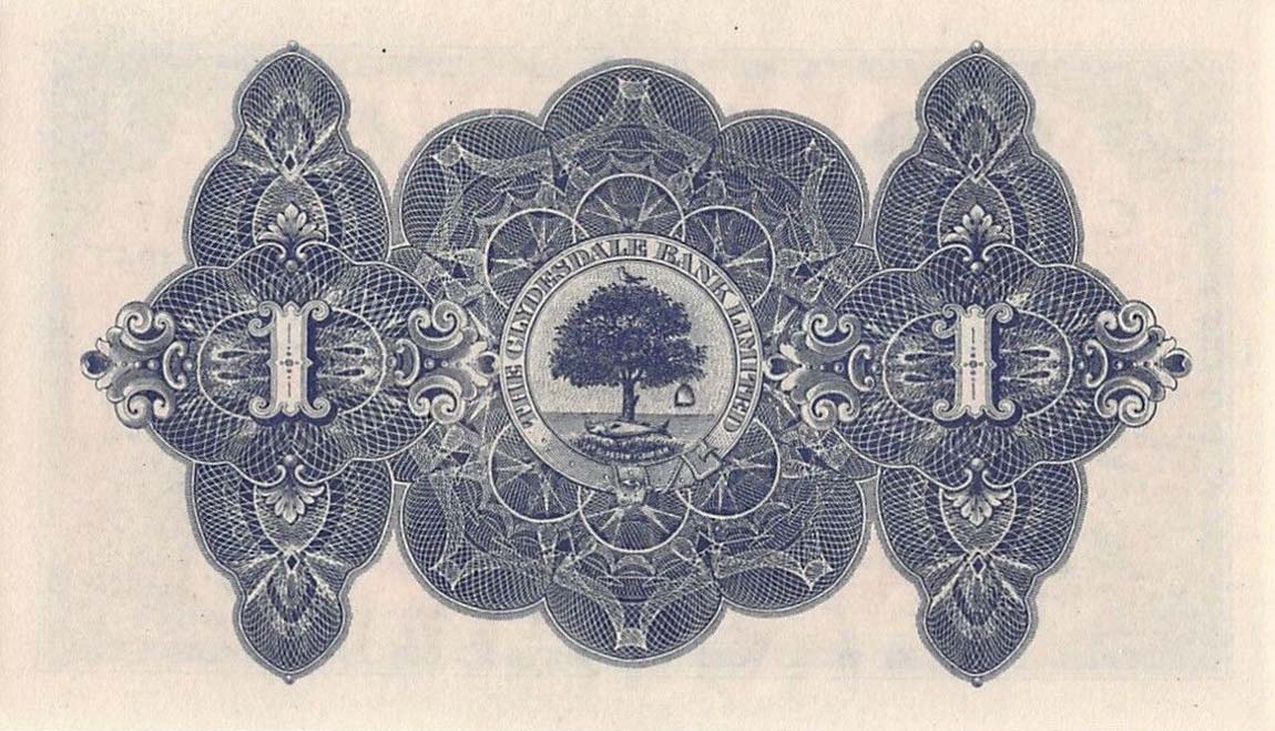 Back of Scotland p189e: 1 Pound from 1946