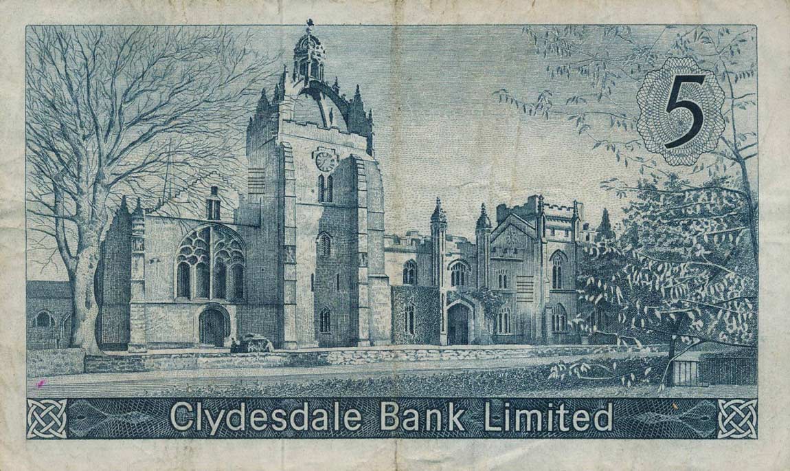 Back of Scotland p203: 5 Pounds from 1967